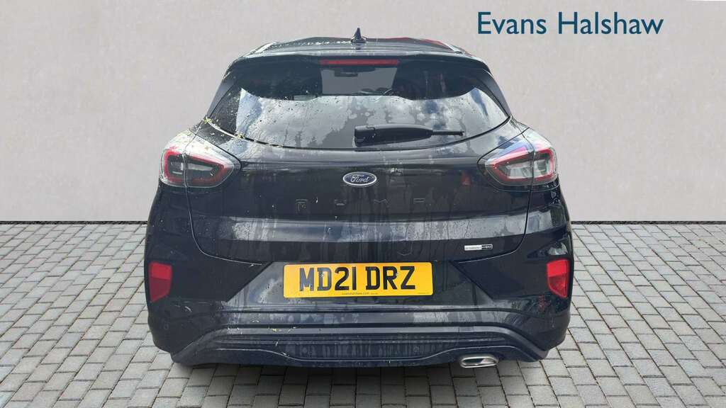 Ford Puma 1.0 Ecoboost Hybrid Mhev St-line X 2021 MD21DRZ Black #4