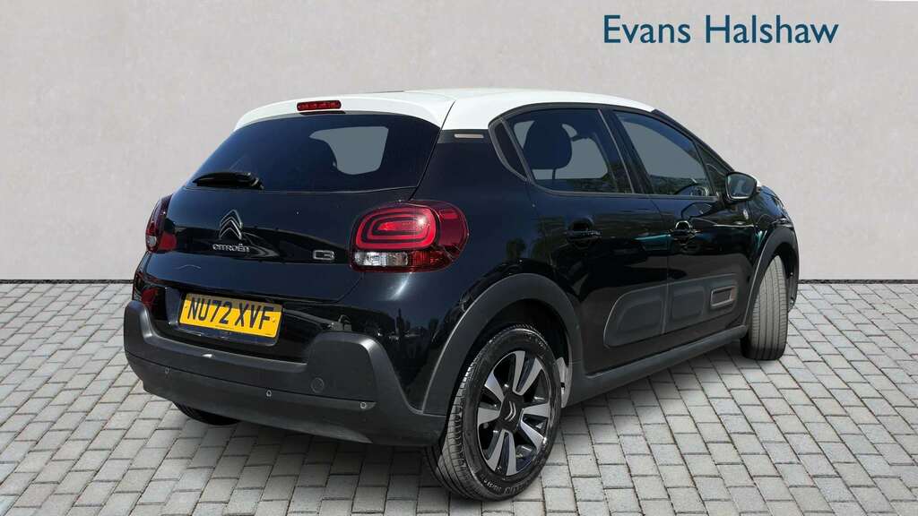Citroen C3 1.2 Puretech C-series Edition 2022 NU72XVF Black #4