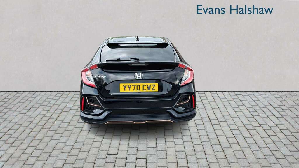 Honda Civic 1.0 Vtec Turbo 126 Sr 2020 White #5