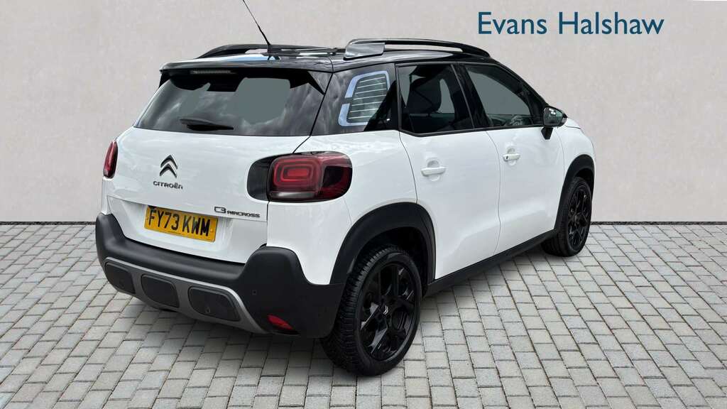 Citroen C3 Aircross 1.2 Puretech 130 Shine Plus Eat6 2023 FY73KWM White #5