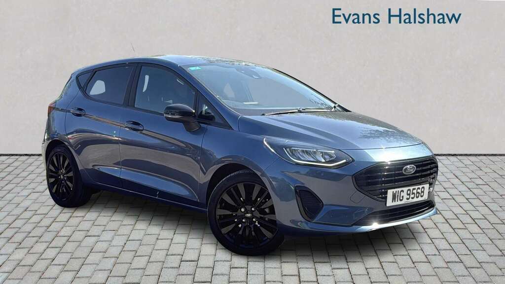 Ford Fiesta 1.0 Ecoboost Hbd Mhev 125 Titanium X 2023 Blue