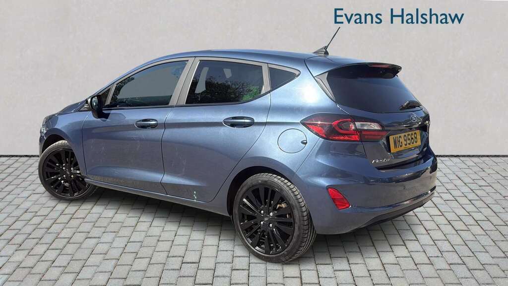 Ford Fiesta 1.0 Ecoboost Hbd Mhev 125 Titanium X 2023 WIG9568 Blue #2
