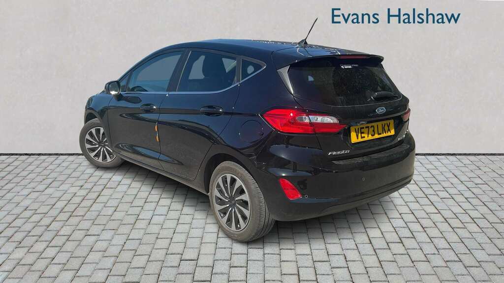 Ford Fiesta 1.0 Ecoboost Hybrid Mhev 125 Titanium 2023 VE73LKX Black #2