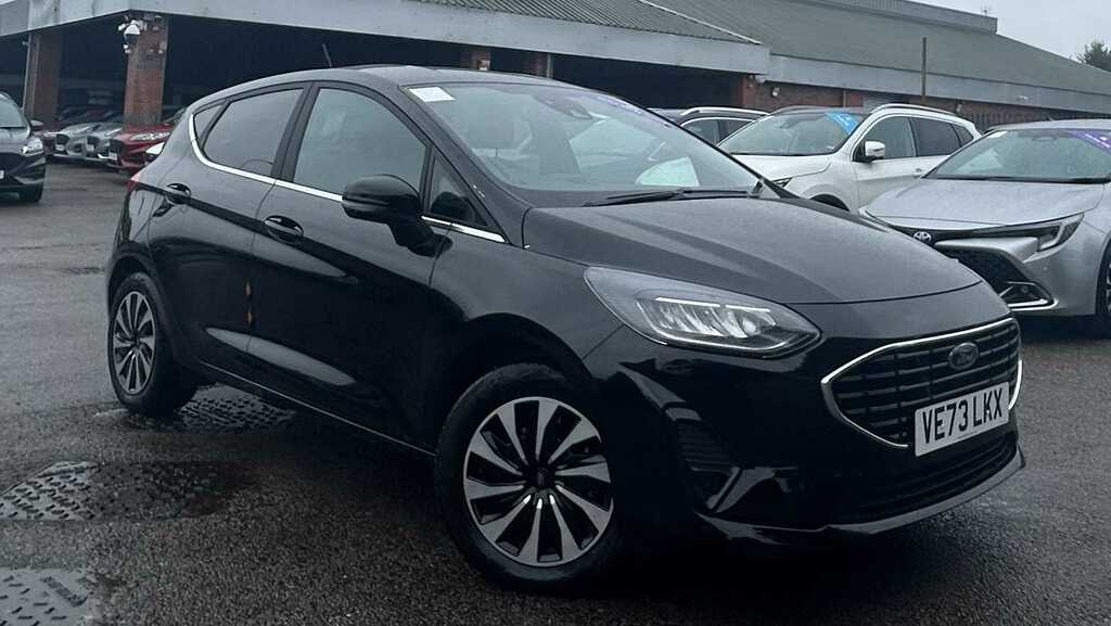 Ford Fiesta 1.0 Ecoboost Hybrid Mhev 125 Titanium 2023 VE73LKX Black #6