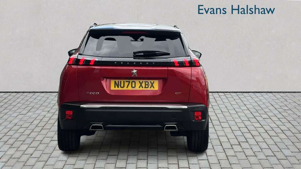 Peugeot 2008 1.2 Puretech 155 Gt Eat8 2020 NU70XBX Red #4