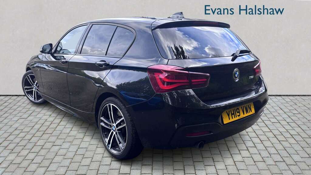 BMW 1 Series 118I 1.5 M Sport Shadow Ed Step 2019 YH19VWN Black #2