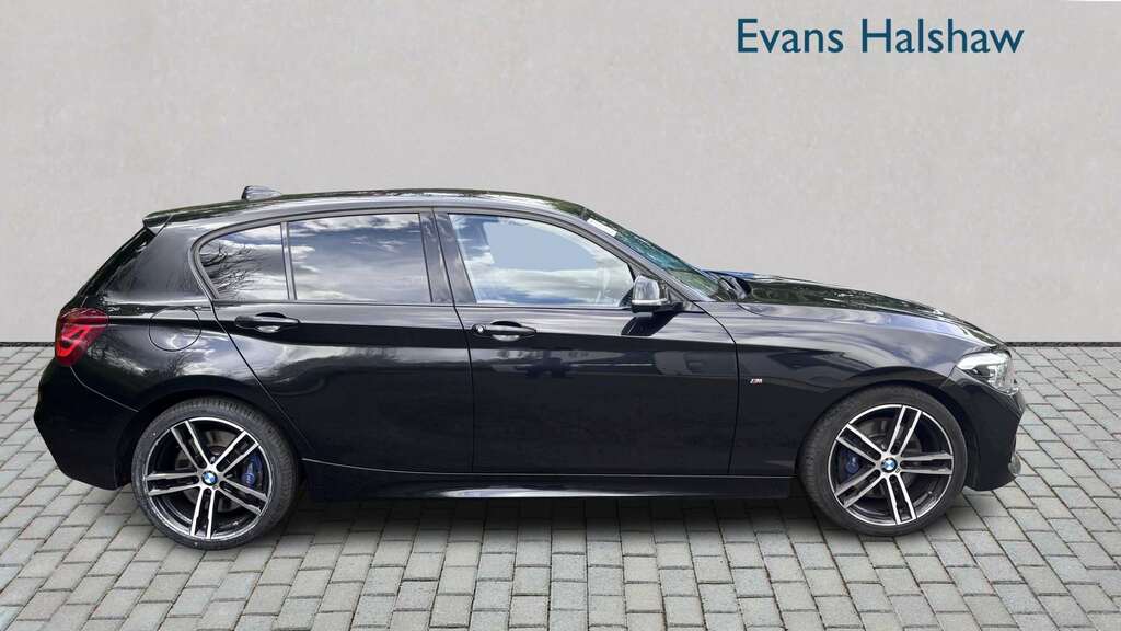 BMW 1 Series 118I 1.5 M Sport Shadow Ed Step 2019 YH19VWN Black #5