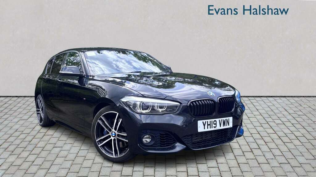 BMW 1 Series 118I 1.5 M Sport Shadow Ed Step 2019 Black
