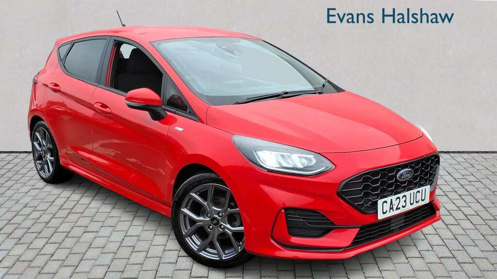 Ford Fiesta 1.0 Ecoboost Hybrid Mhev 125 St-line 2023 Red