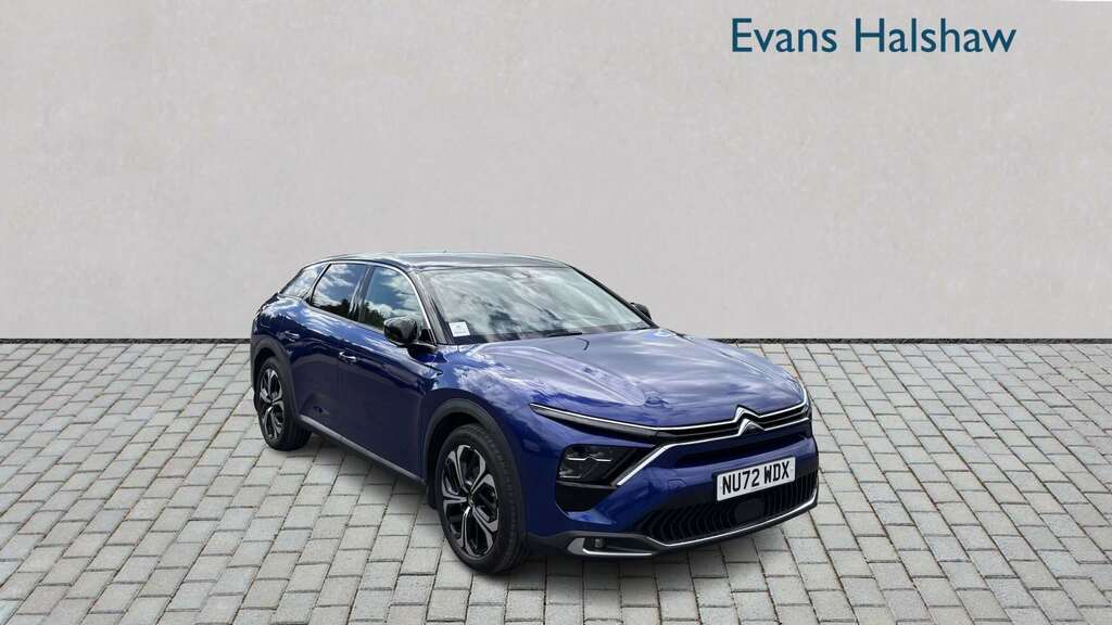 Citroen C5 X 1.2 Puretech 130 Shine Plus Eat8 2022 NU72WDX Blue #2