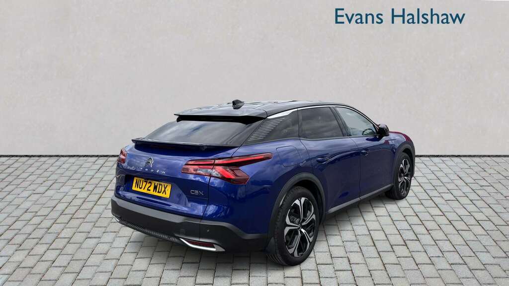 Citroen C5 X 1.2 Puretech 130 Shine Plus Eat8 2022 NU72WDX Blue #4