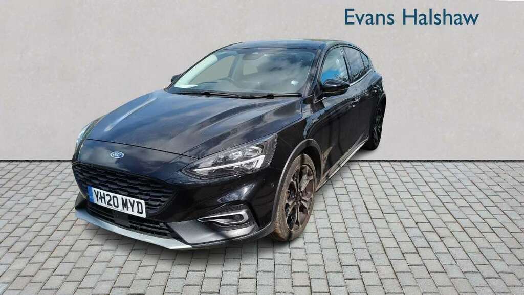 Ford Focus 1.0 Ecoboost 125 Active X 2020 YH20MYD Black #2