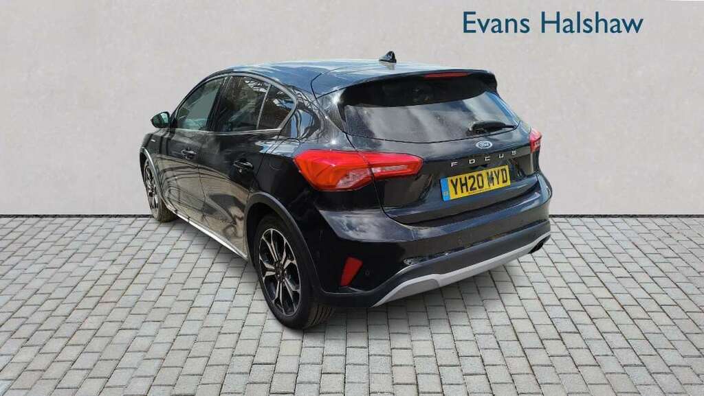 Ford Focus 1.0 Ecoboost 125 Active X 2020 YH20MYD Black #4