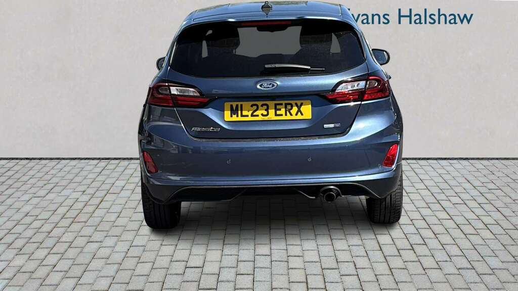 Ford Fiesta 1.0 Ecoboost Hybrid Mhev 125 St-line X 2023 ML23ERX Blue #5