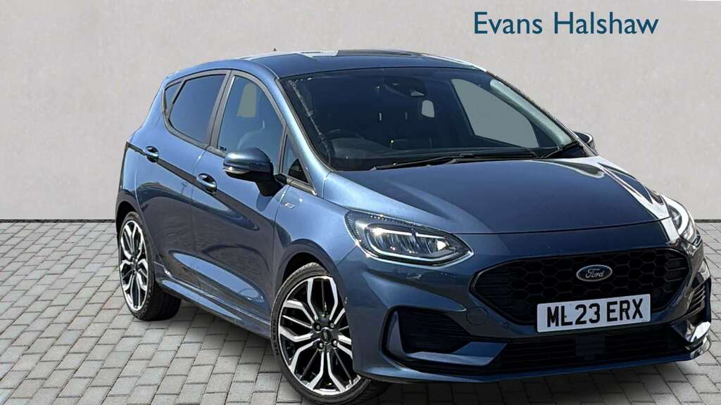 Ford Fiesta 1.0 Ecoboost Hybrid Mhev 125 St-line X 2023 Blue