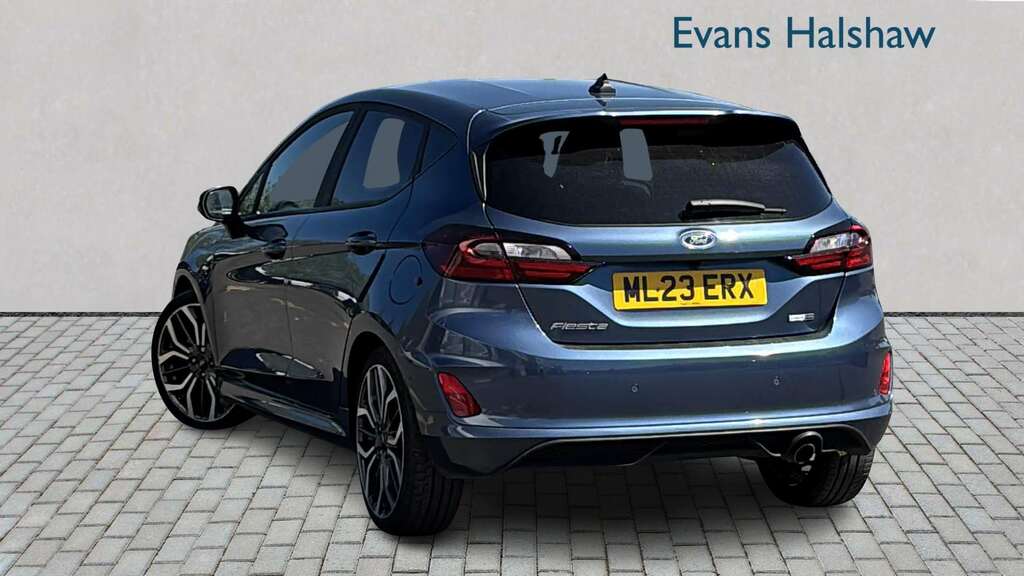 Ford Fiesta 1.0 Ecoboost Hybrid Mhev 125 St-line X 2023 ML23ERX Blue #2