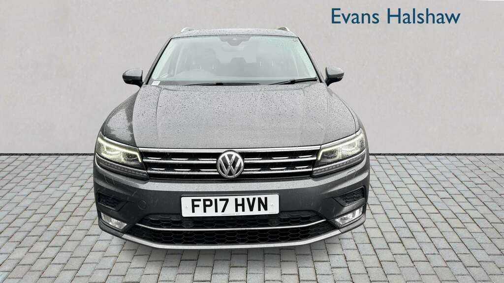 Volkswagen Tiguan 2.0 Tdi 150 4Motion Sel Dsg 2017 J666JDN Grey #3