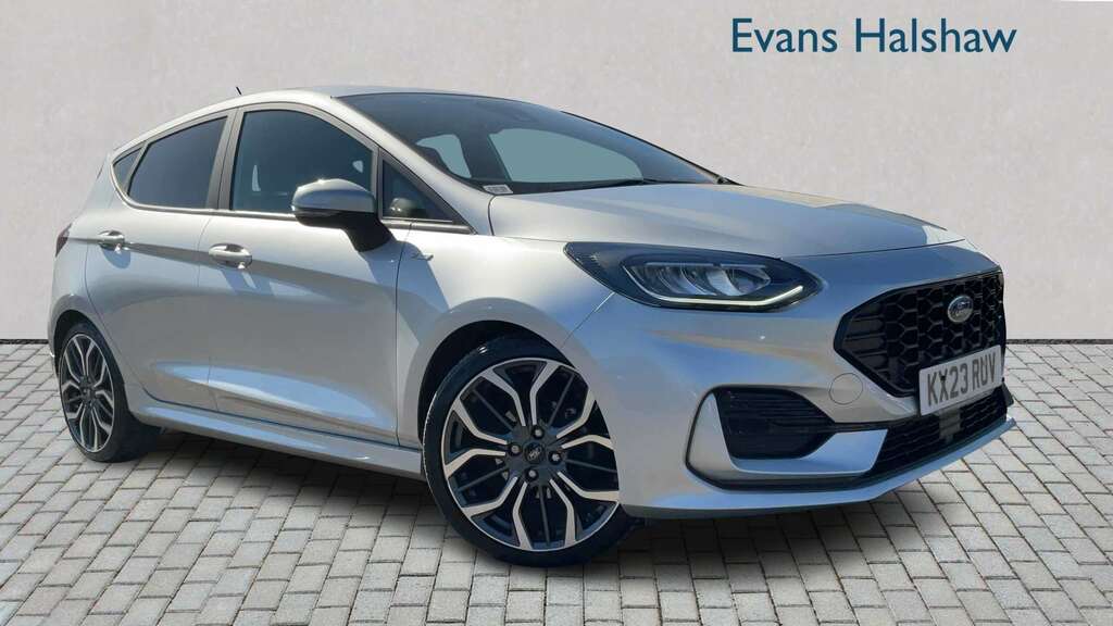 Ford Fiesta 1.0 Ecoboost Hybrid Mhev 125 St-line X 2023 Silver