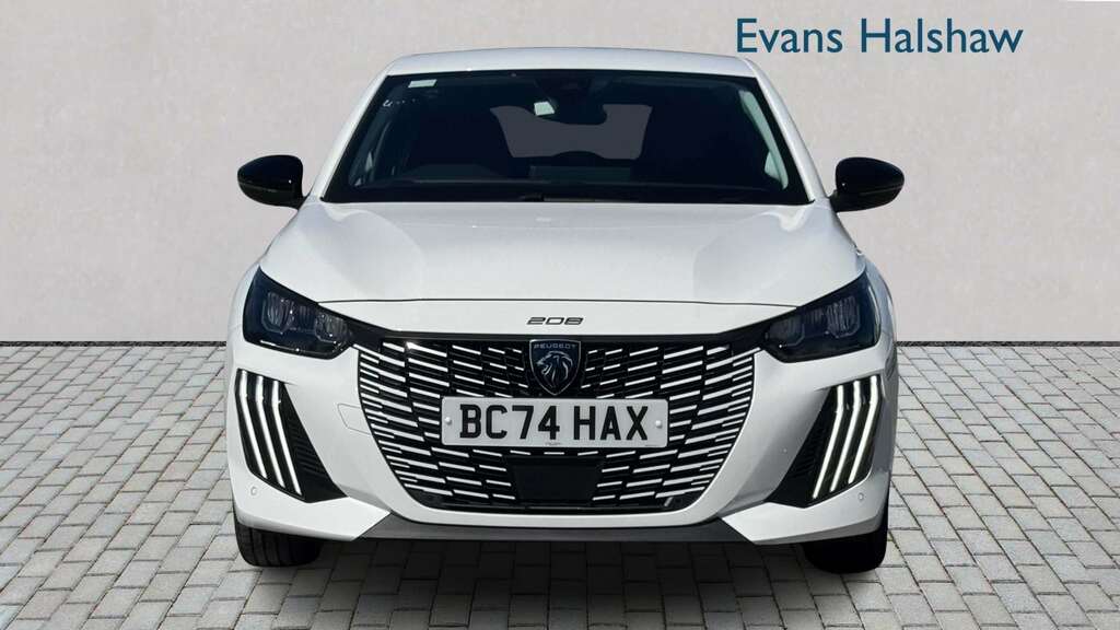 Peugeot 208 1.2 Puretech 100 Allure 2025 BC74HAX White #4