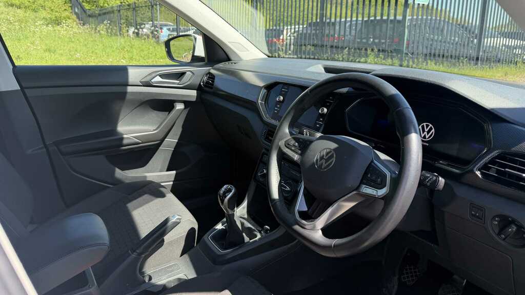 Volkswagen T-Cross 1.0 Tsi Se 2023 BW72DKV White #3