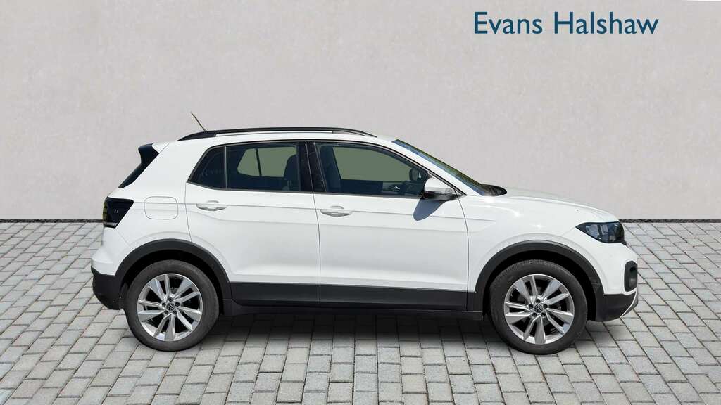 Volkswagen T-Cross 1.0 Tsi Se 2023 BW72DKV White #6