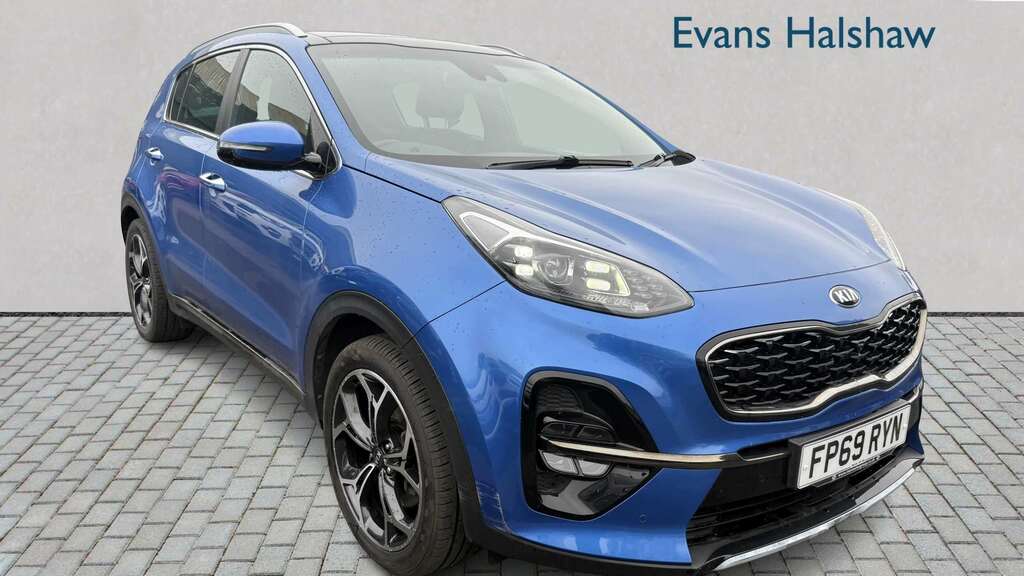 Kia Sportage 1.6 Crdi 48V Isg Gt-line S Dct 2019 Blue
