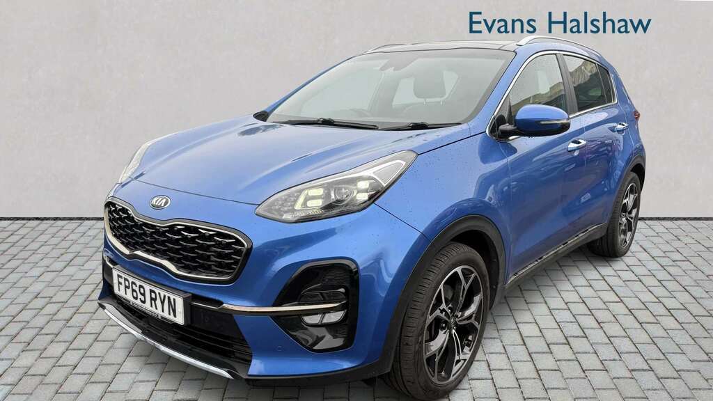 Kia Sportage 1.6 Crdi 48V Isg Gt-line S Dct 2019 FP69RYN Blue #3