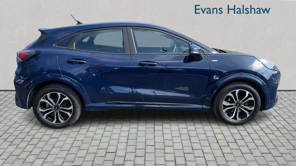 Ford Puma 1.0 Ecoboost Hybrid Mhev St-line 2024 DA73SKE Blue #4