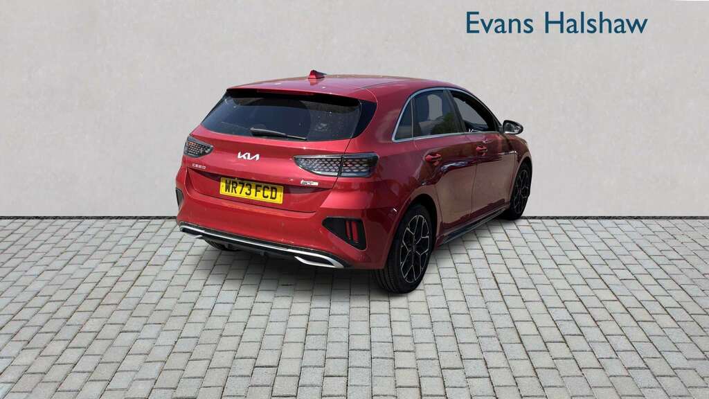 Kia Ceed 1.5T Gdi Isg Gt-line 2023 WR73FCD Red #4