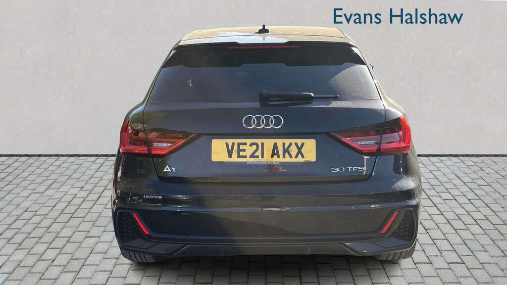 Audi A1 30 Tfsi 110 S Line 2021 VE21AKX Black #5