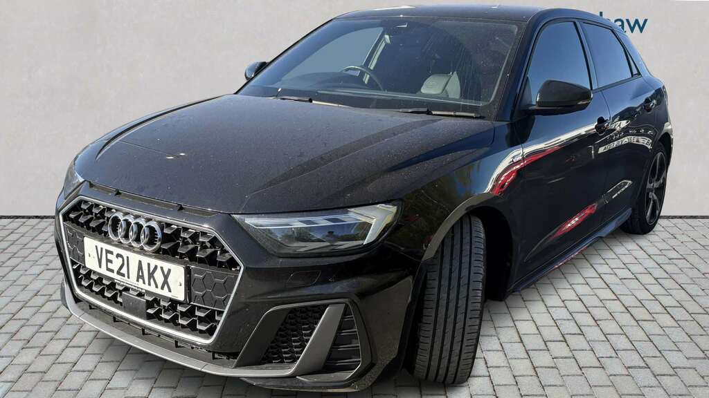 Audi A1 30 Tfsi 110 S Line 2021 VE21AKX Black #2