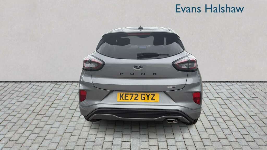 Ford Puma 1.0 Ecoboost Hybrid Mhev St-line X 2023 KE72GYZ Silver #5
