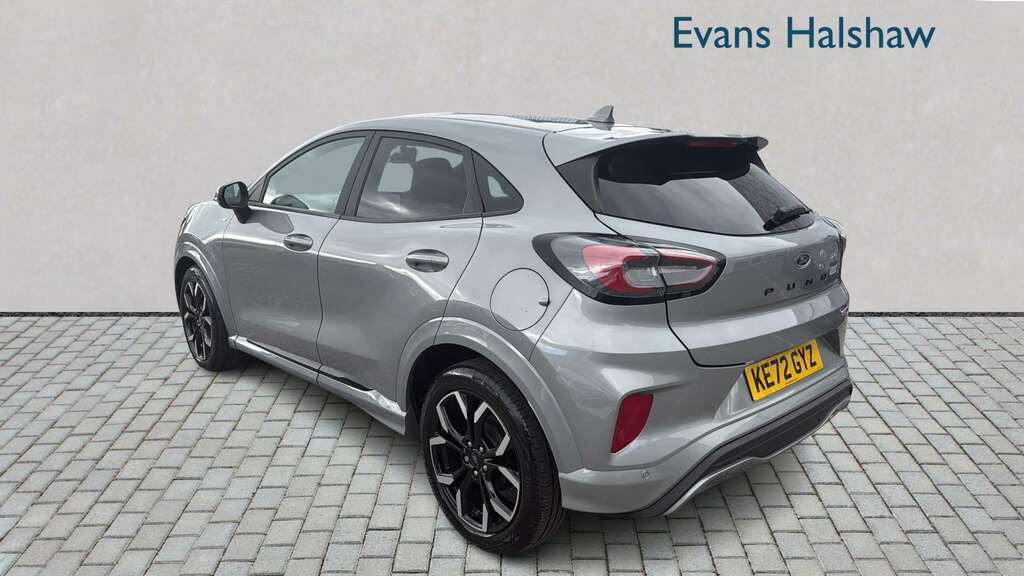 Ford Puma 1.0 Ecoboost Hybrid Mhev St-line X 2023 KE72GYZ Silver #2