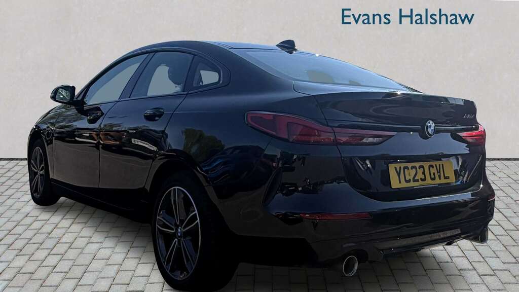 BMW 2 Series 218D Sport Live Cockpit Prof 2023 YC23GVL Black #5