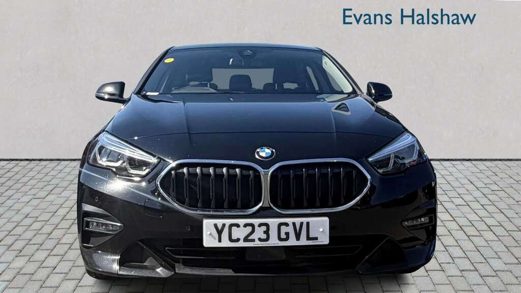 BMW 2 Series 218D Sport Live Cockpit Prof 2023 YC23GVL Black #3