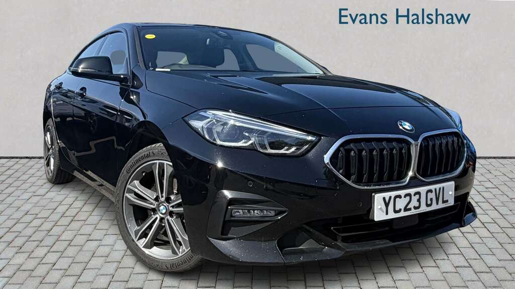 BMW 2 Series 218D Sport Live Cockpit Prof 2023 Black