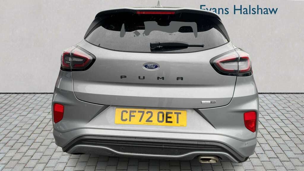 Ford Puma 1.0 Ecoboost Hybrid Mhev 155 St-line X 2023 CF72OET Silver #5