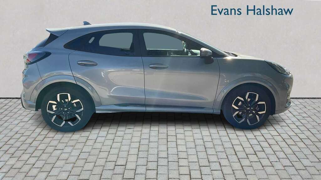 Ford Puma 1.0 Ecoboost Hybrid Mhev 155 St-line X 2023 CF72OET Silver #3