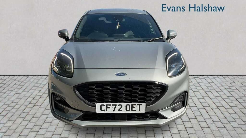 Ford Puma 1.0 Ecoboost Hybrid Mhev 155 St-line X 2023 CF72OET Silver #4