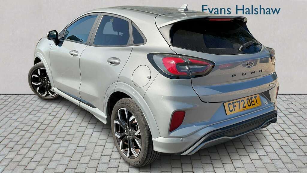 Ford Puma 1.0 Ecoboost Hybrid Mhev 155 St-line X 2023 CF72OET Silver #2