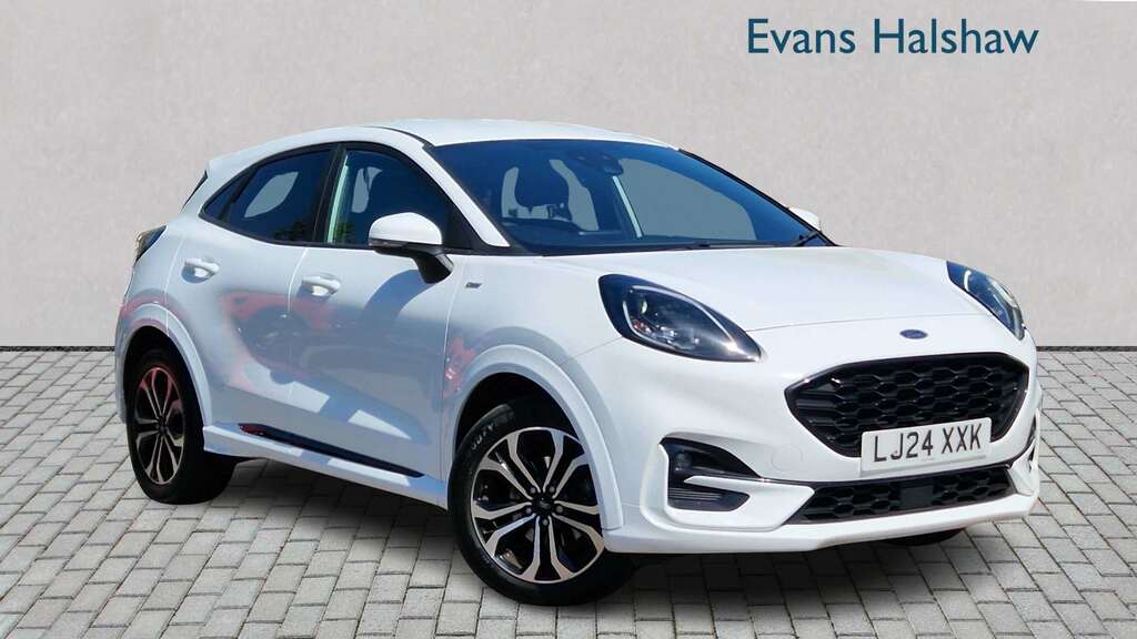 Ford Puma 1.0 Ecoboost Hybrid Mhev St-line Dct 2024 White