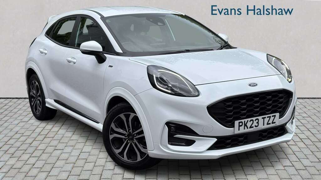 Ford Puma 1.0 Ecoboost Hybrid Mhev St-line Dct 2023 White