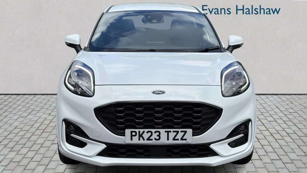 Ford Puma 1.0 Ecoboost Hybrid Mhev St-line Dct 2023 PK23TZZ White #4