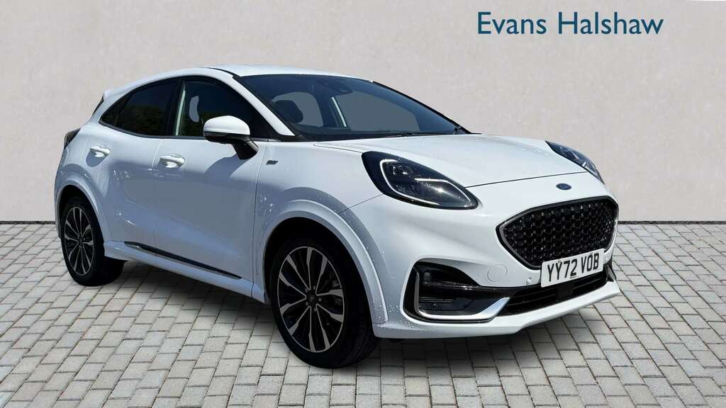 Ford Puma 1.0 Ecoboost Hybrid Mhev 155 St-line Vignale 2 White