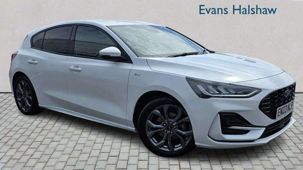 Ford Focus 1.0 Ecoboost Hybrid Mhev 155 St-line Edition 2 White