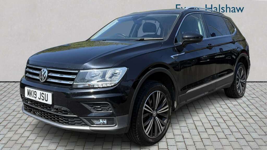 Volkswagen Tiguan Allspace 2.0 Tdi Se Nav 2019 MK19JSU Black #2