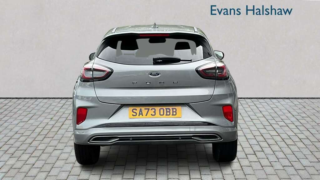 Ford Puma 1.0 Ecoboost Hybrid Mhev 155 St-line Vignale 2 SA73OBB Silver #3