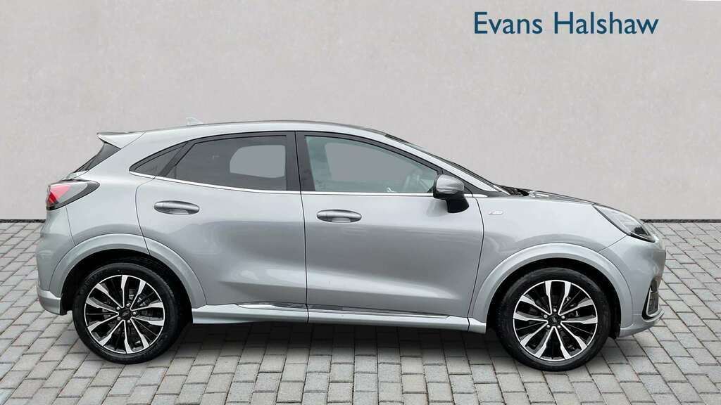 Ford Puma 1.0 Ecoboost Hybrid Mhev 155 St-line Vignale 2 SA73OBB Silver #5