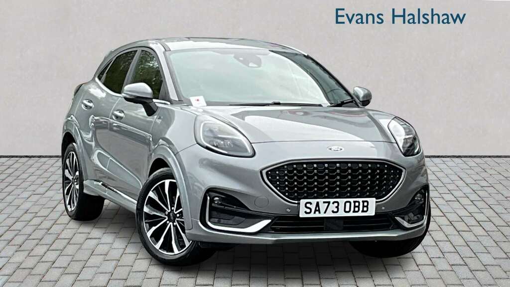 Ford Puma 1.0 Ecoboost Hybrid Mhev 155 St-line Vignale 2 Silver