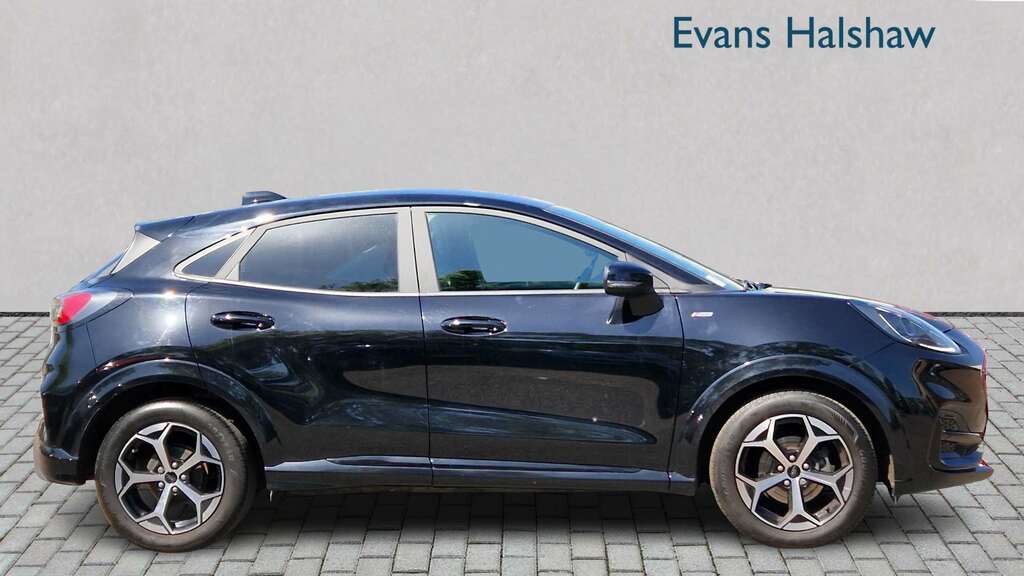 Ford Puma 1.0 Ecoboost Hybrid Mhev St-line 2024 VN74AZV Black #5